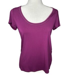 White House Black Market Women's Purple Top Size Small